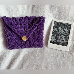 Kindle/kobo protective sleeve - handmade - plush